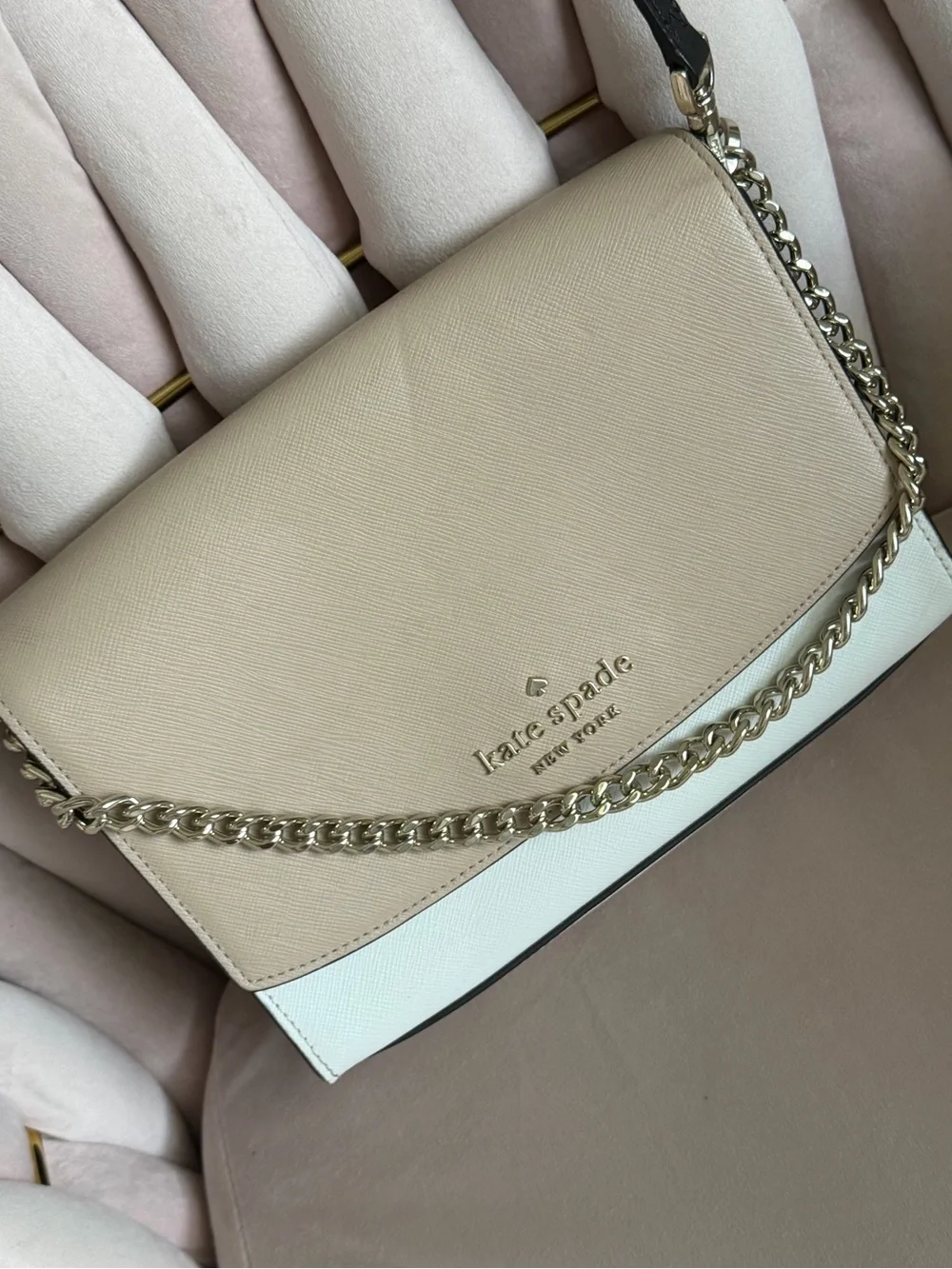 Kate Spade ♠️ Carson Convertible Colorblock Leather Crossbody